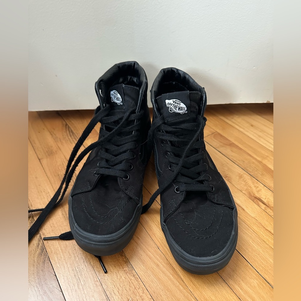 Vans Classic Black High-Top Sneakers